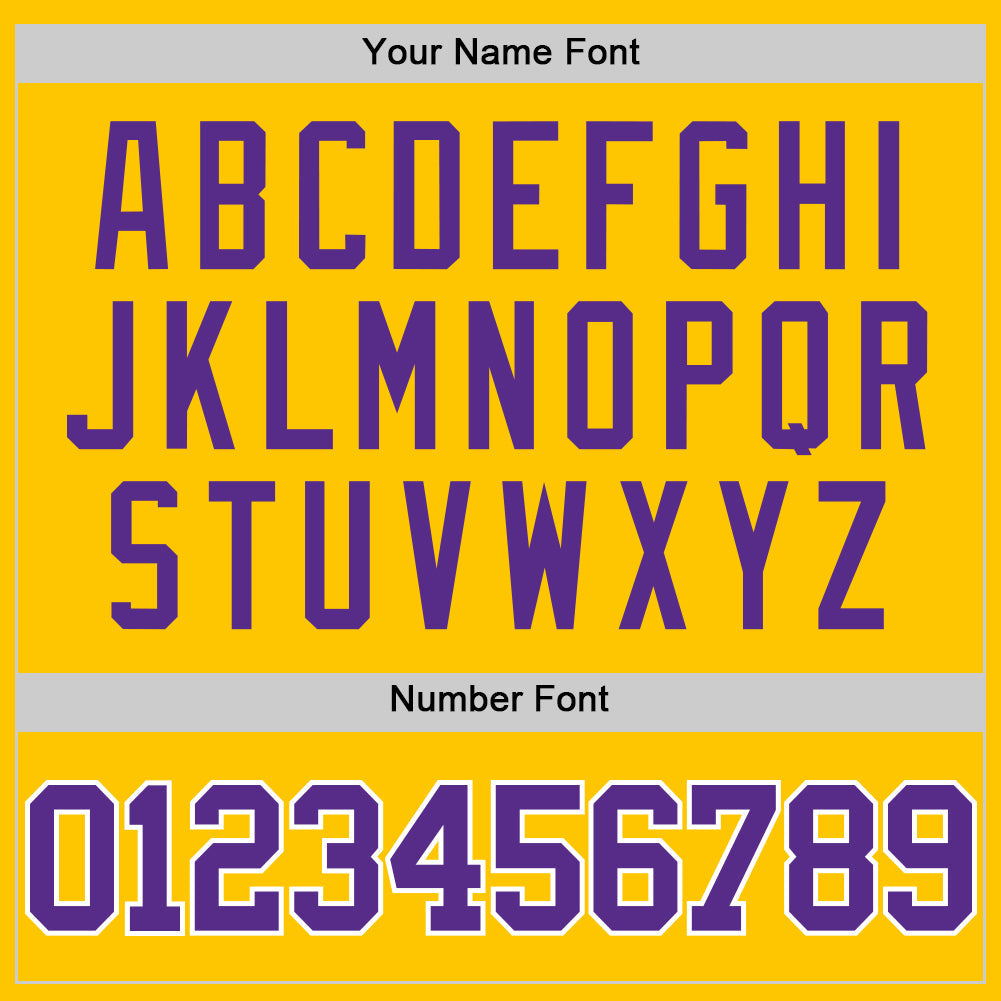 Custom Yellow Purple-White Authentic Basketball Jersey - Sky-Custom