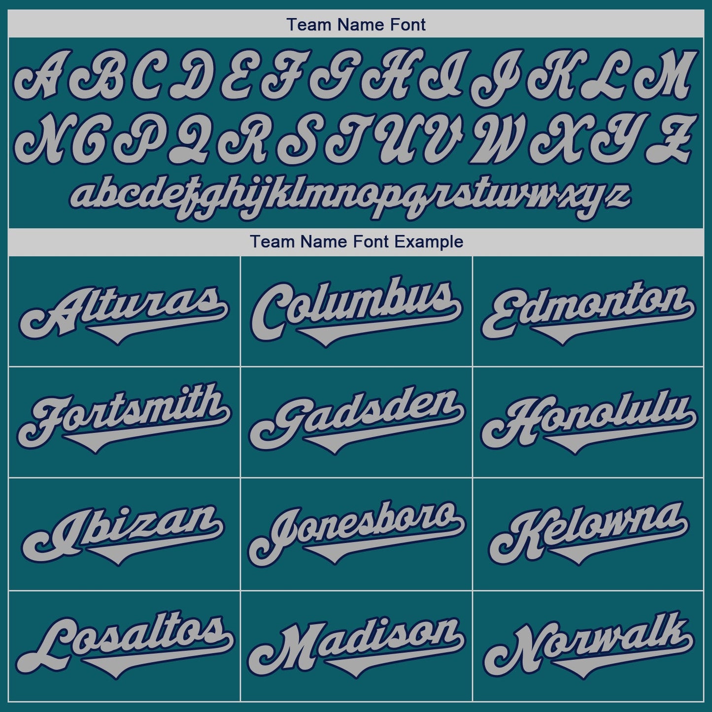 Custom Teal Gray-Navy Authentic Baseball Jersey - Sky-Custom