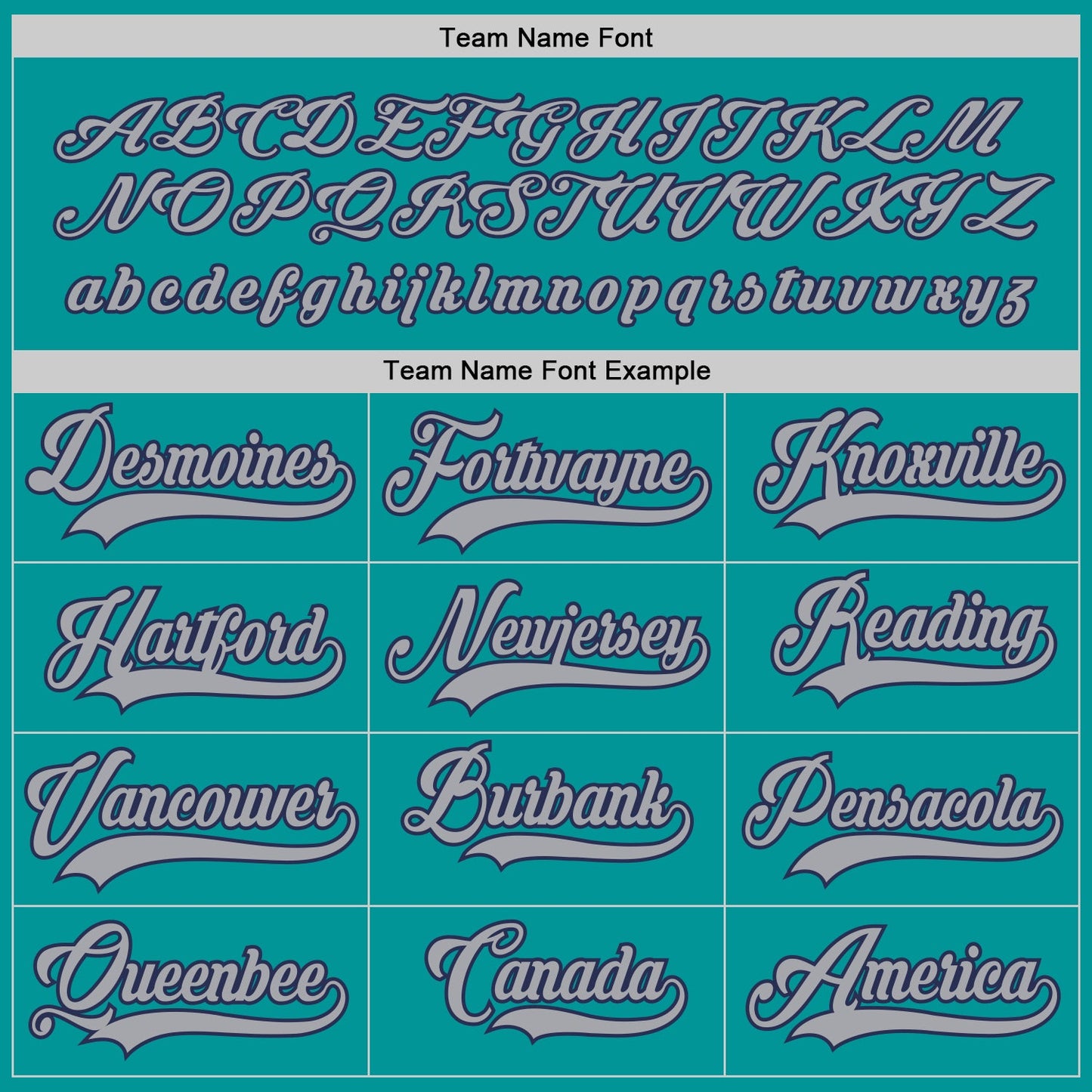 Custom Aqua Gray-Navy Hockey Jersey - Sky-Custom