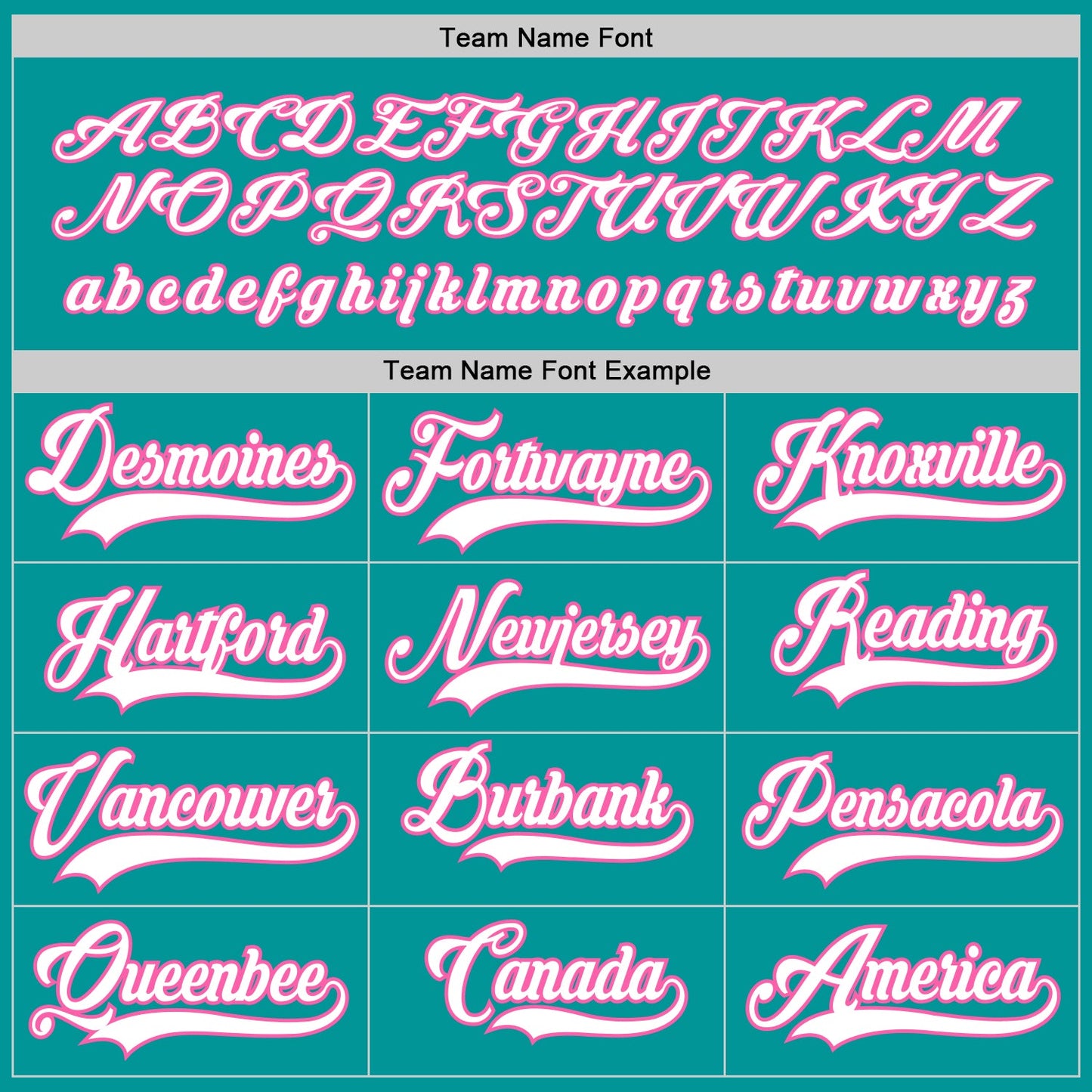 Custom Aqua White-Pink Hockey Jersey - Sky-Custom