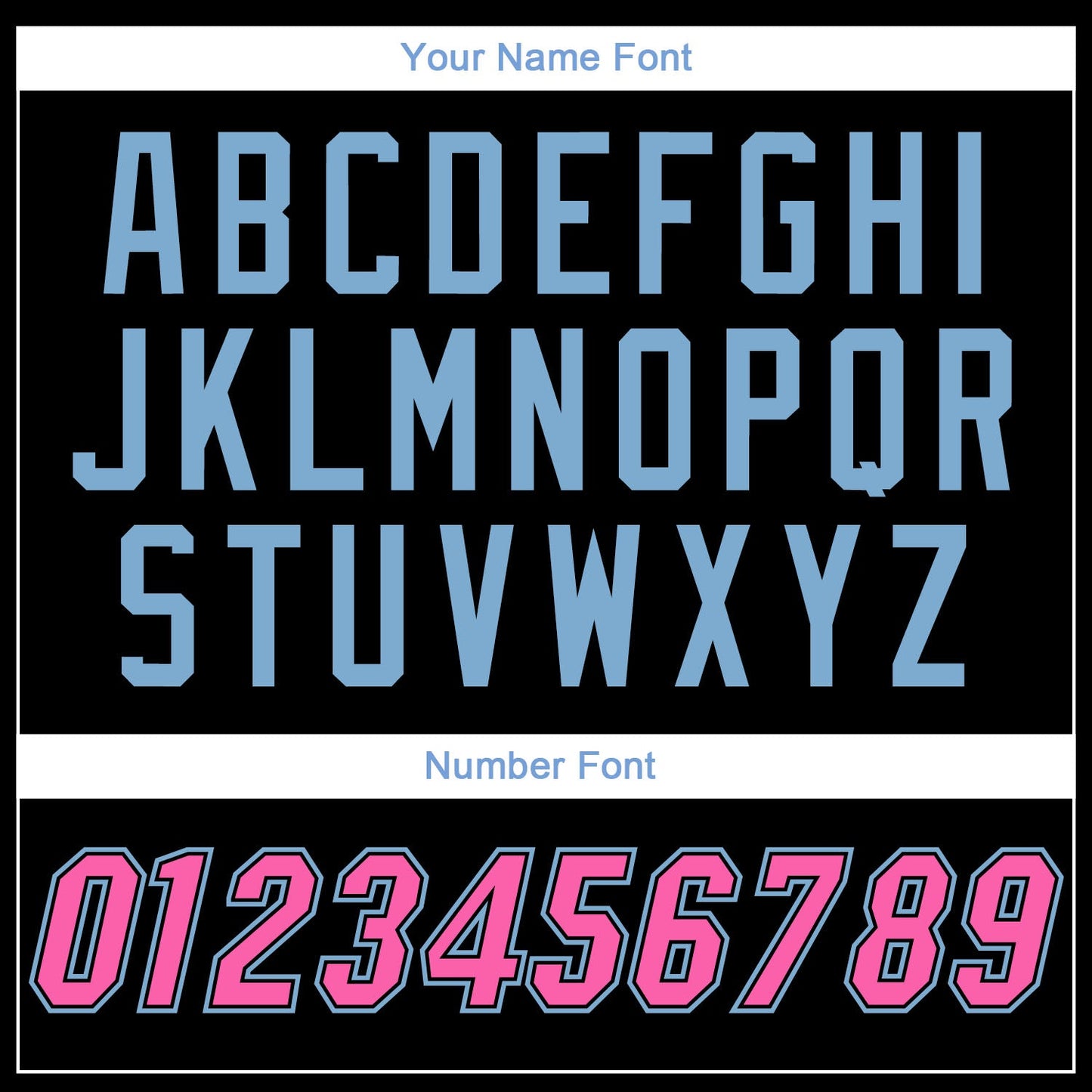 Custom Black Pink-Light Blue Authentic Baseball Jersey - Sky-Custom