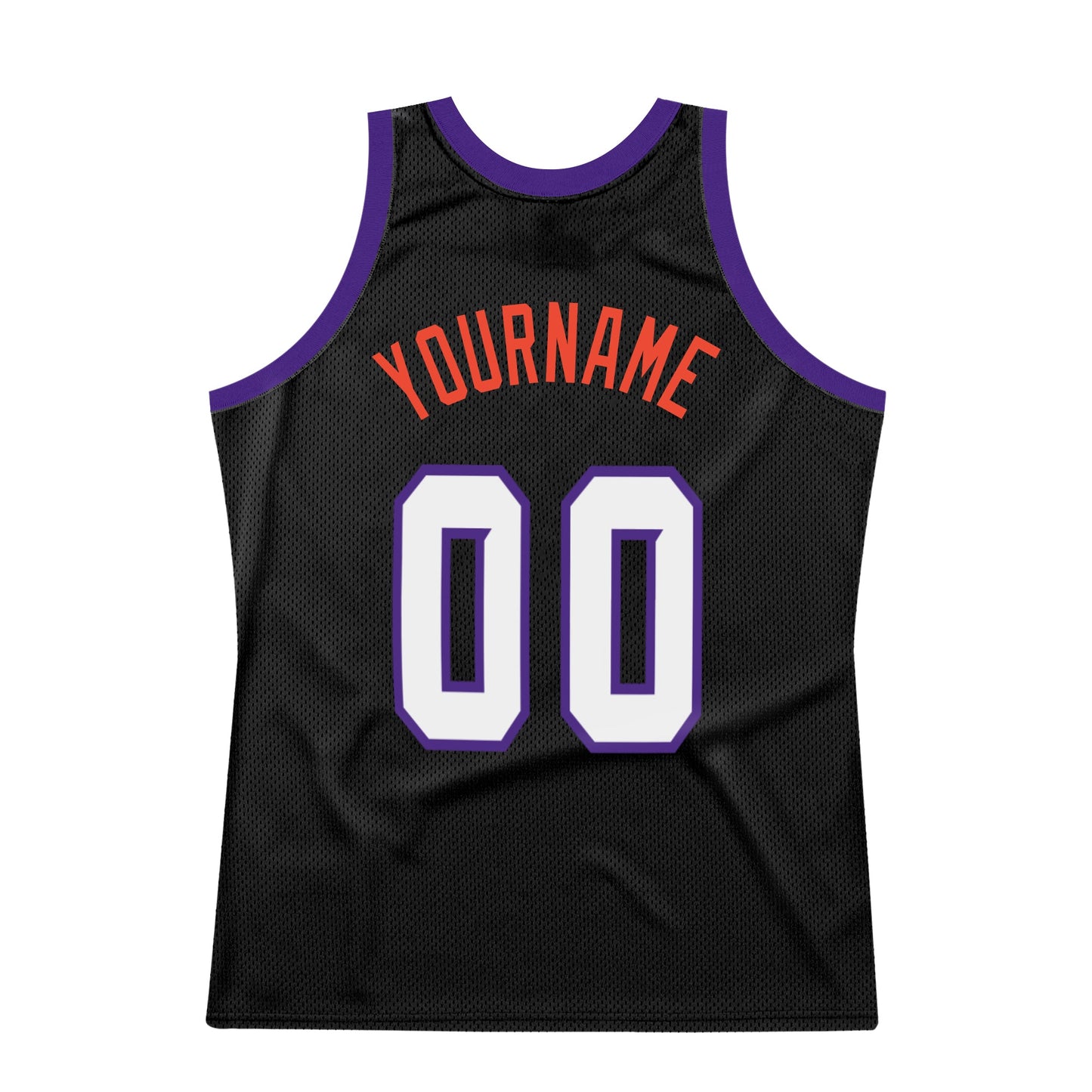 Custom Black White-Purple Authentic Throwback Basketball Jersey - Sky-Custom