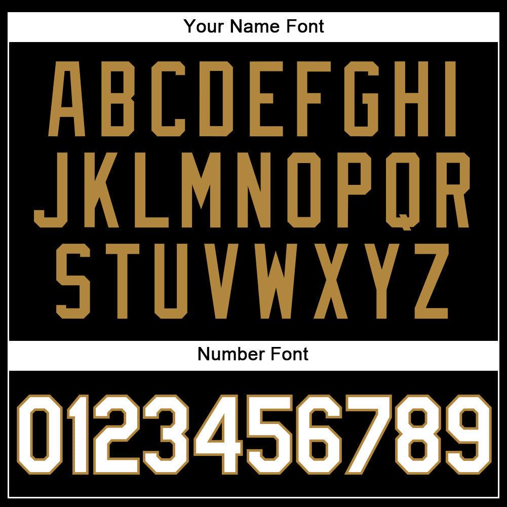 Custom Black White Pinstripe White-Old Gold Authentic Baseball Jersey - Sky-Custom