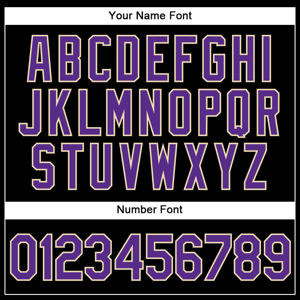 Custom Black White Pinstripe Purple-White Authentic Baseball Jersey - Sky-Custom