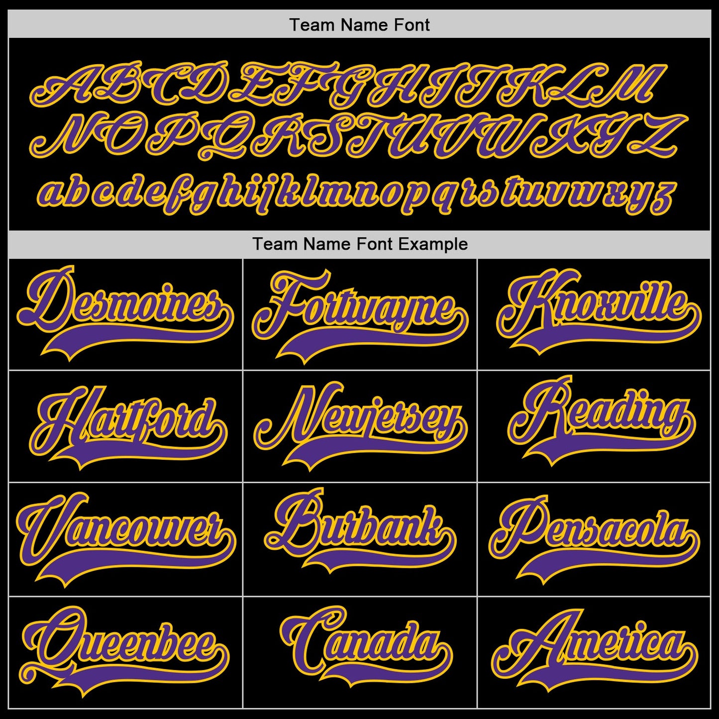 Custom Black Purple-Gold Hockey Jersey - Sky-Custom