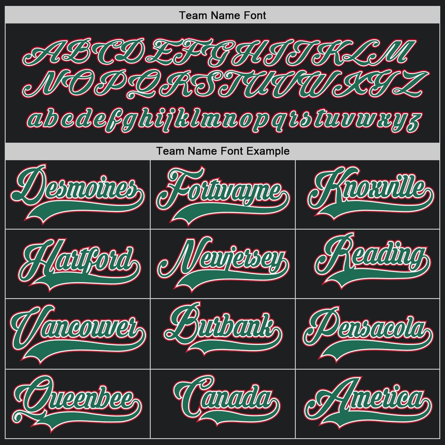 Custom Black Kelly Green-Red Hockey Jersey - Sky-Custom