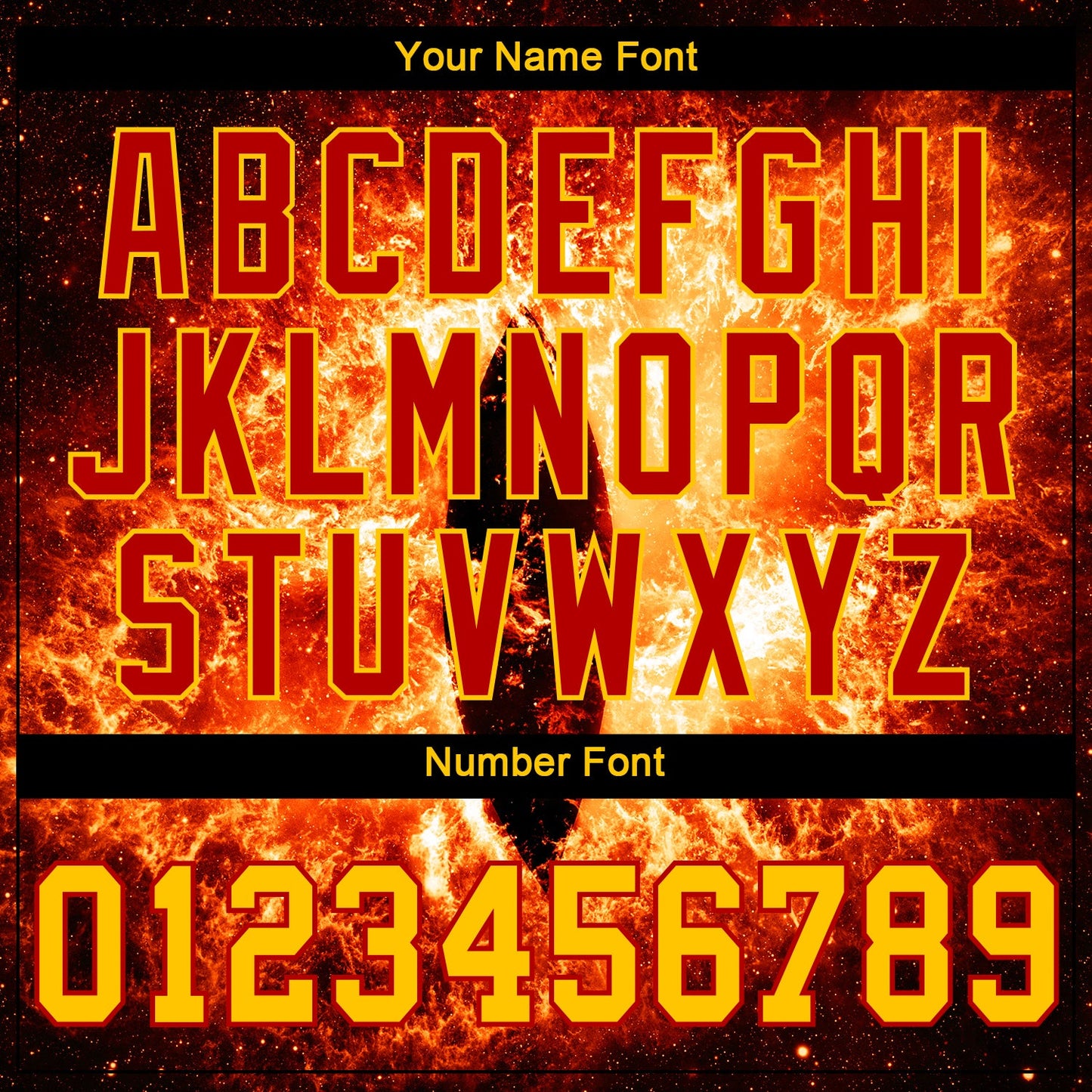 Custom Black Gold-Red 3D Pattern Design Burning Evil Eye In Space Authentic Baseball Jersey - Sky-Custom