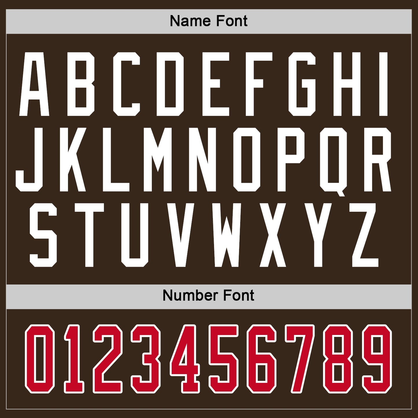 Custom Brown Red-White Hockey Jersey - Sky-Custom