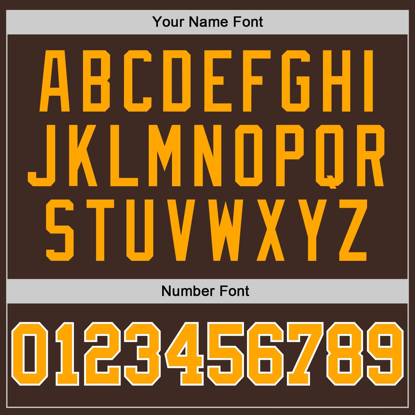 Custom Brown Gold-White Authentic Baseball Jersey - Sky-Custom