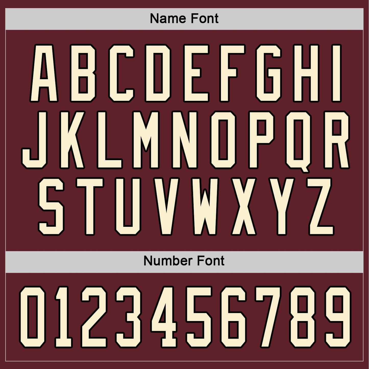 Custom Burgundy Cream-Black Hockey Jersey - Sky-Custom