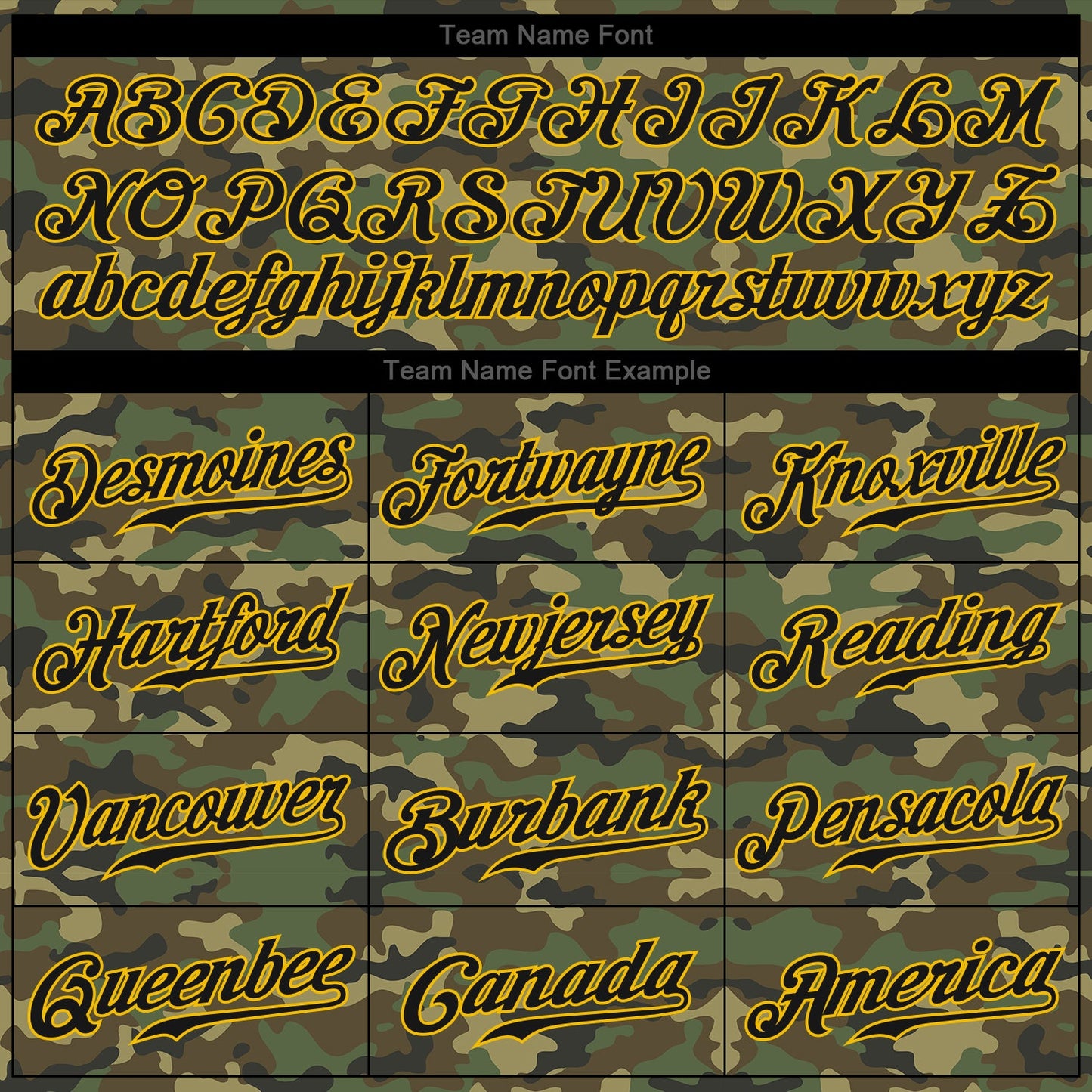 Custom Camo Black-Gold Authentic Salute To Service Baseball Jersey - Sky-Custom
