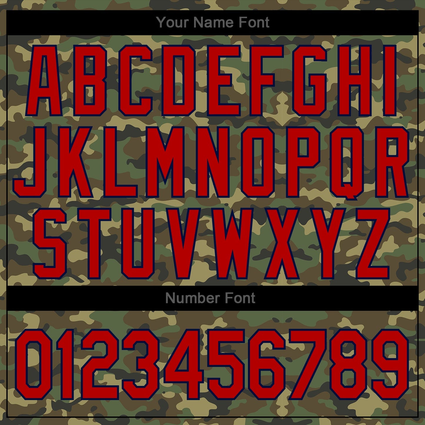 Custom Camo Red-Navy Authentic Salute To Service Baseball Jersey - Sky-Custom