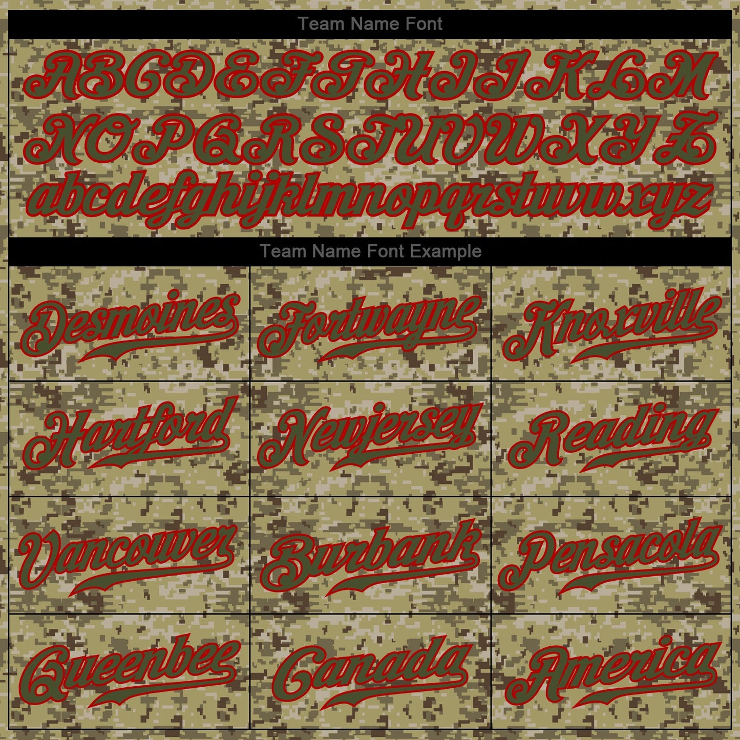 Custom Camo Olive-Red Authentic Salute To Service Baseball Jersey - Sky-Custom