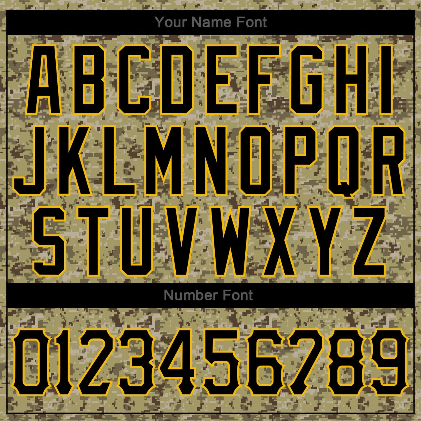 Custom Camo Black-Gold Authentic Salute To Service Baseball Jersey - Sky-Custom