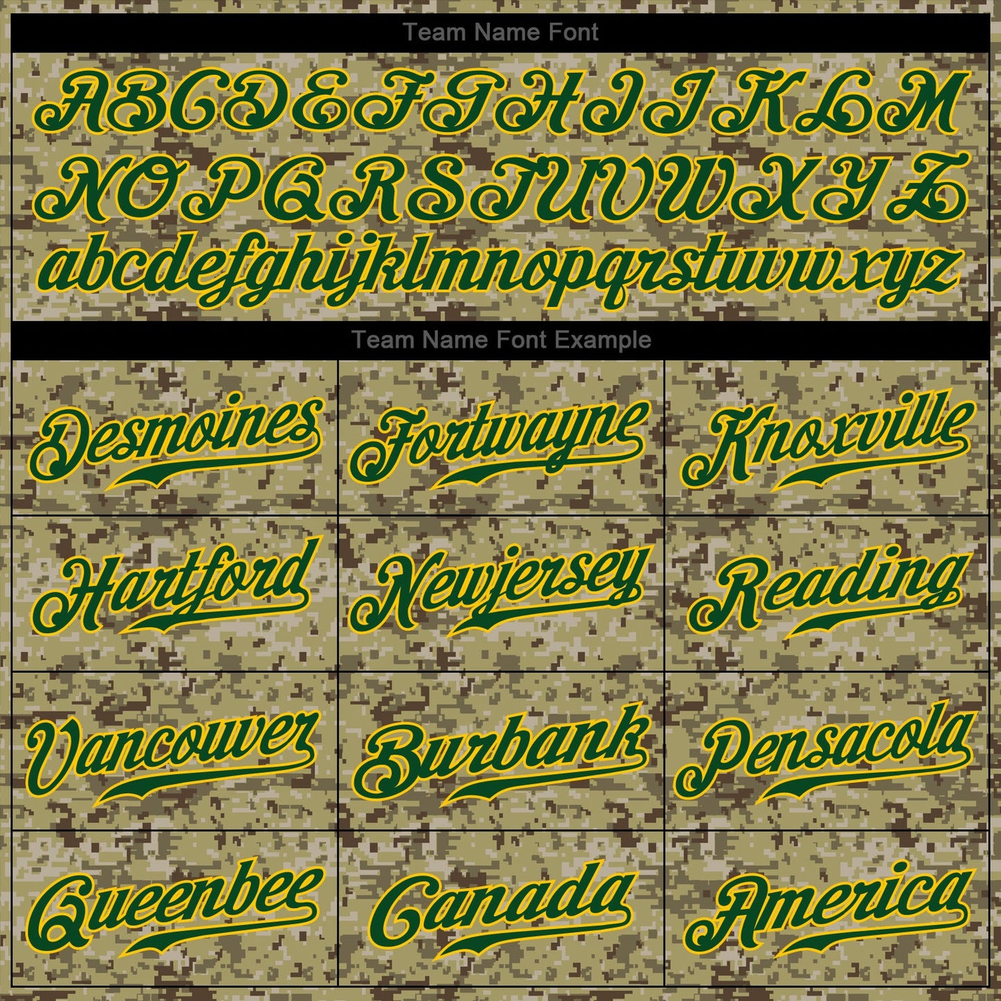Custom Camo Green-Gold Authentic Salute To Service Baseball Jersey - Sky-Custom
