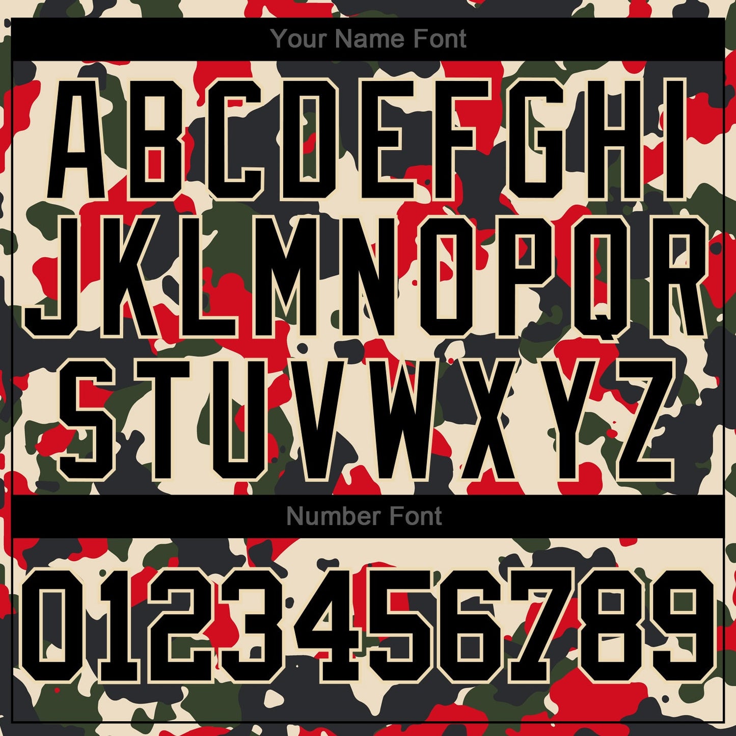 Custom Camo Black-Cream Authentic Salute To Service Baseball Jersey - Sky-Custom