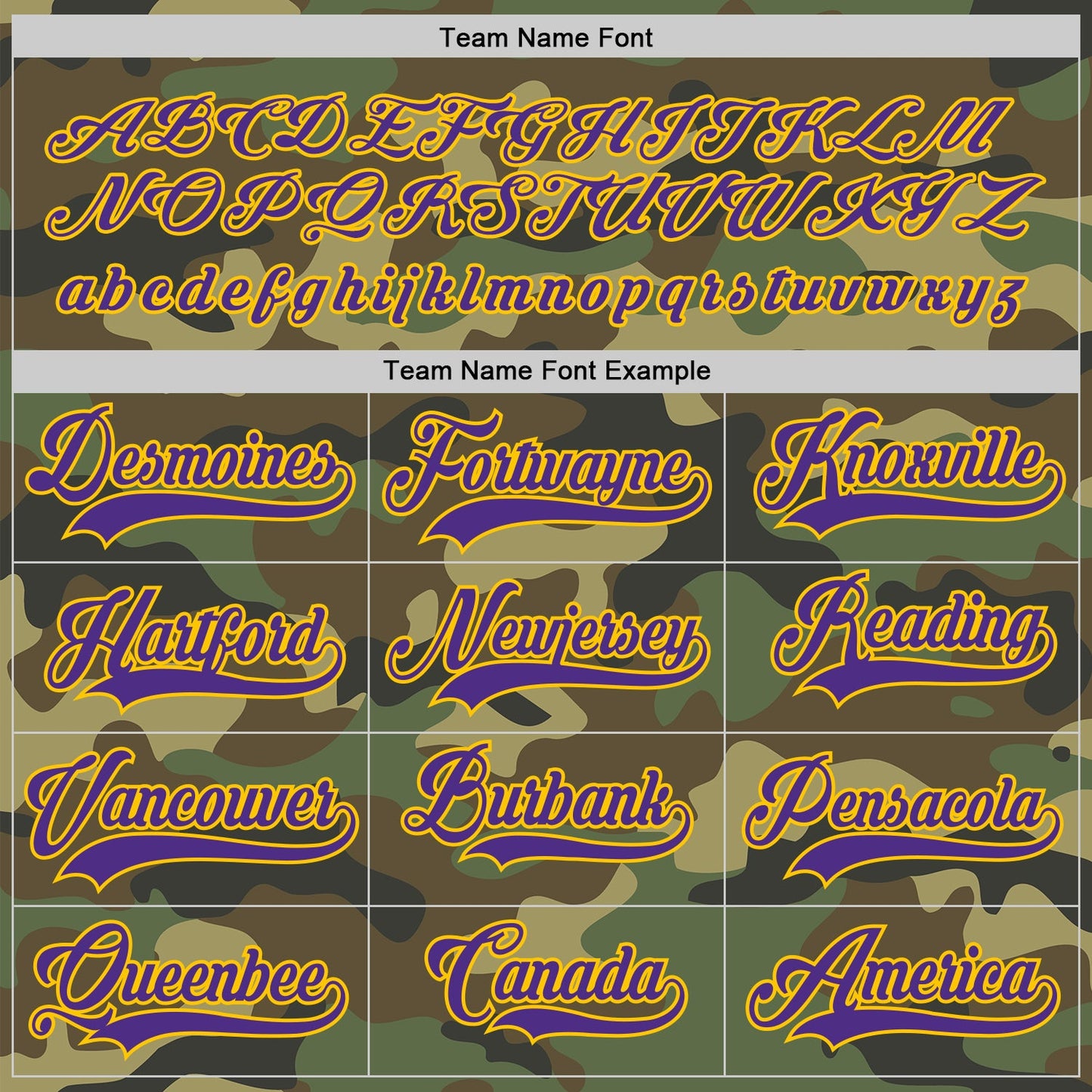 Custom Camo Purple-Gold Salute To Service Hockey Jersey - Sky-Custom