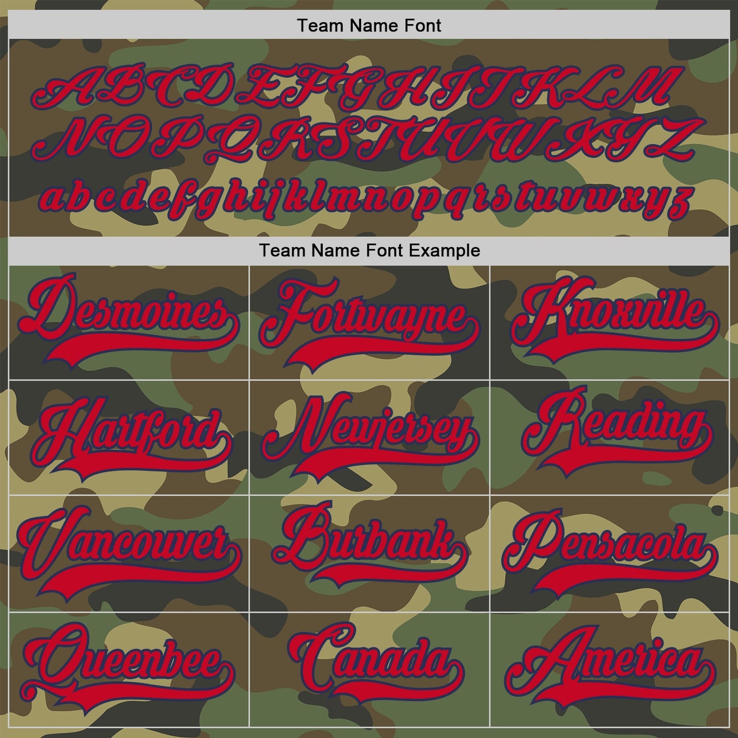 Custom Camo Red-Navy Salute To Service Hockey Jersey - Sky-Custom