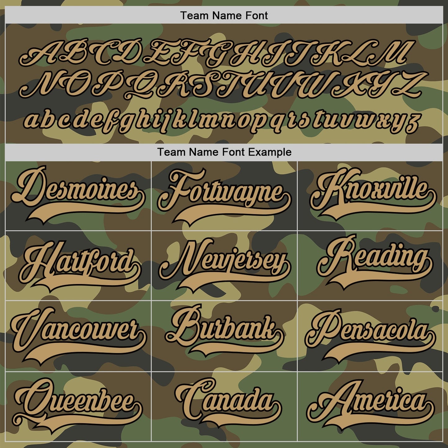 Custom Camo Old Gold-Black Salute To Service Hockey Jersey - Sky-Custom