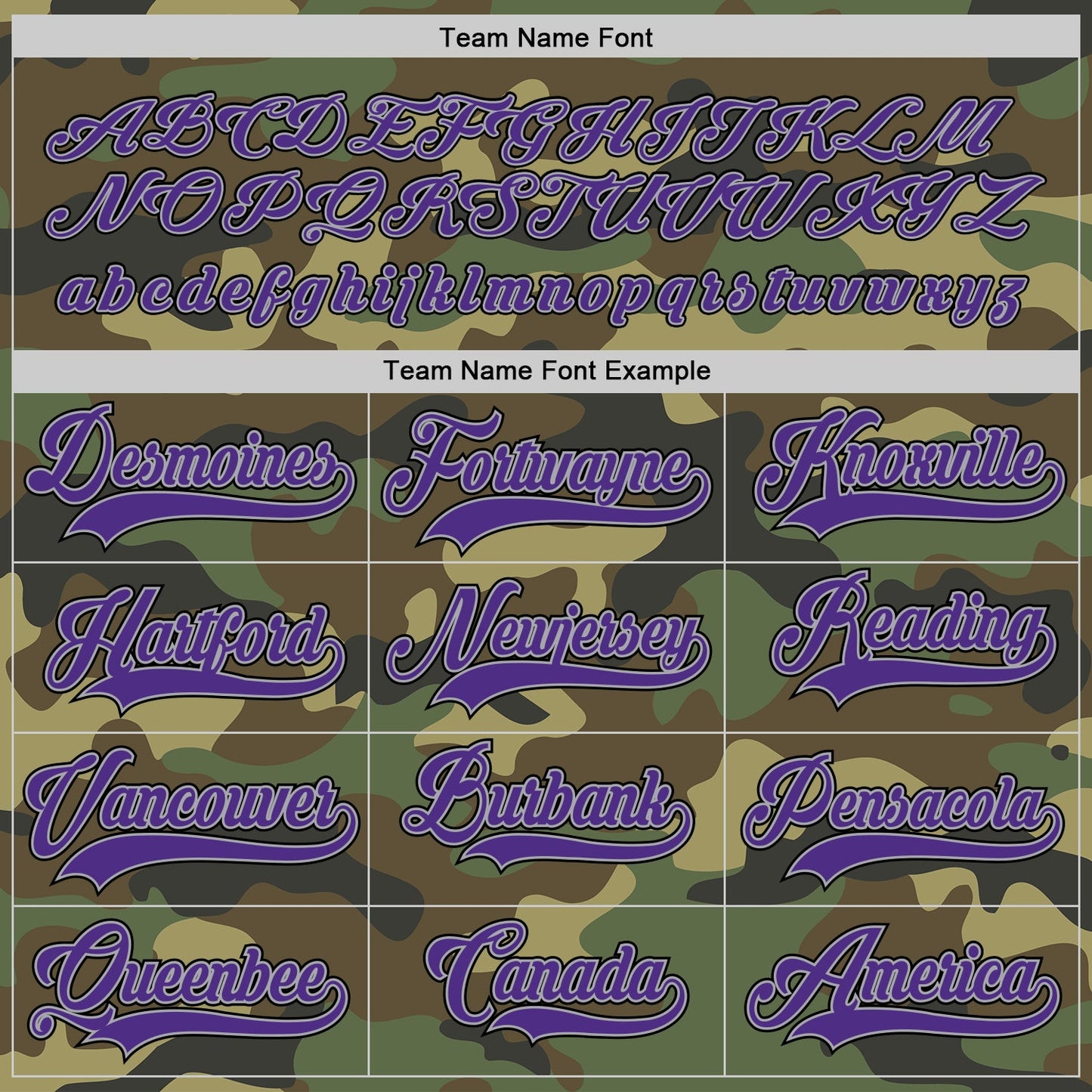 Custom Camo Purple-Black Salute To Service Hockey Jersey - Sky-Custom