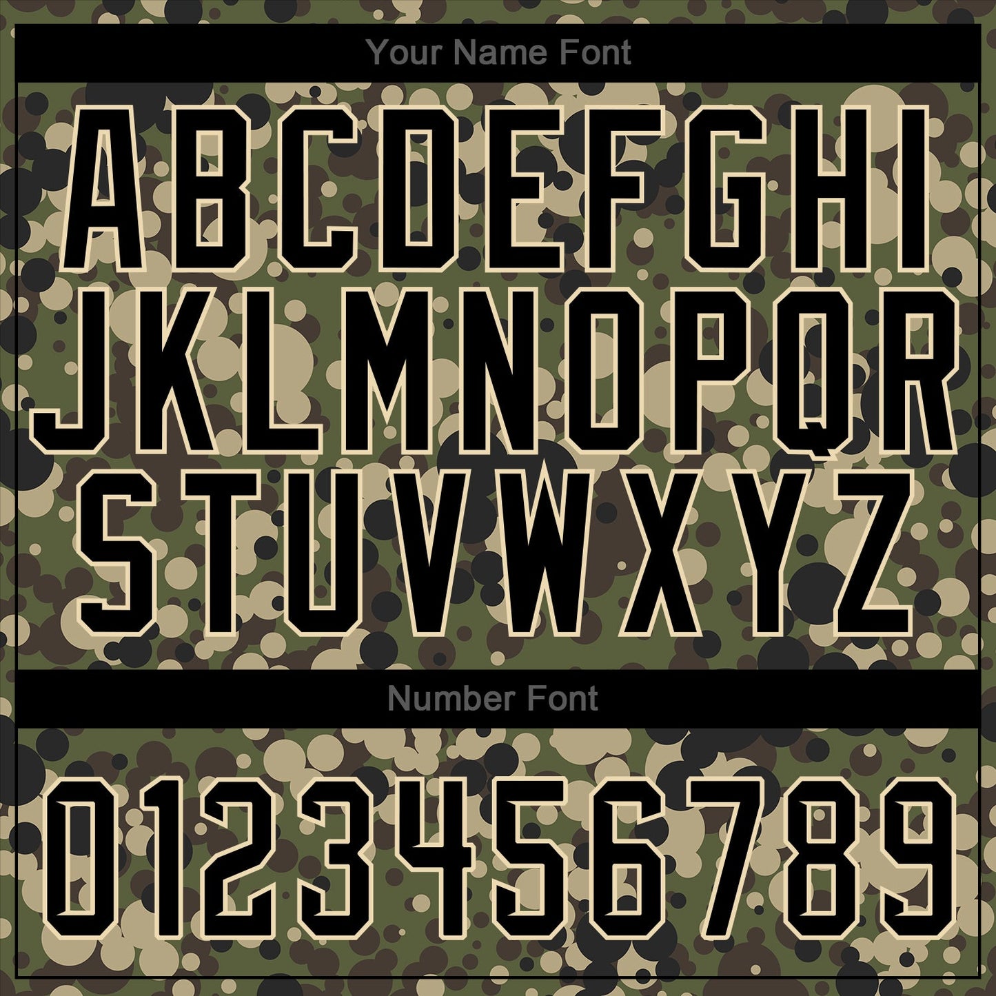 Custom Camo Black-Cream Authentic Salute To Service Baseball Jersey - Sky-Custom