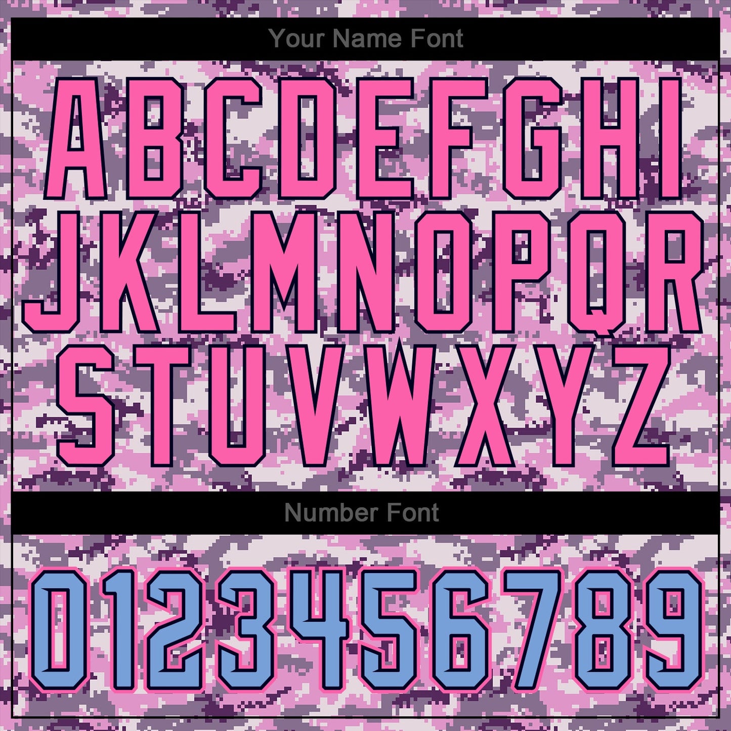 Custom Camo Light Blue-Pink Authentic Salute To Service Baseball Jersey - Sky-Custom