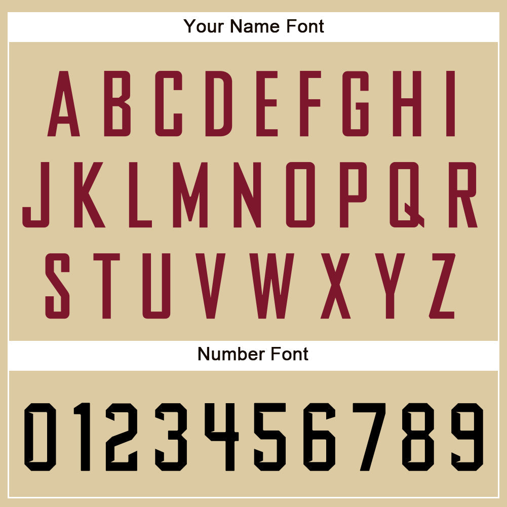 Custom Sand Black-Crimson Authentic Baseball Jersey - Sky-Custom