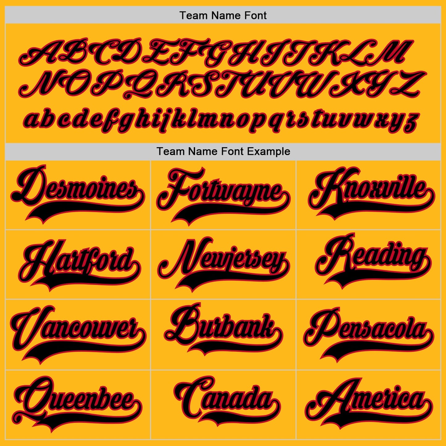 Custom Gold Black-Red Hockey Jersey - Sky-Custom