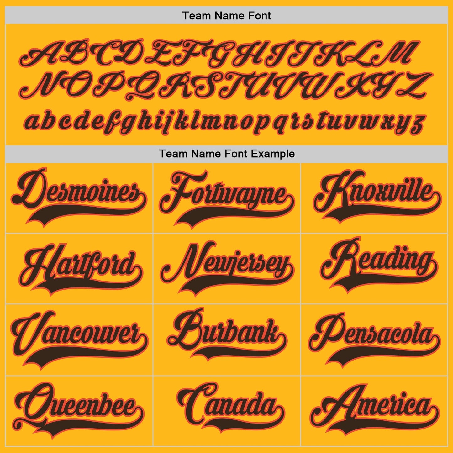 Custom Gold Brown-Orange Hockey Jersey - Sky-Custom