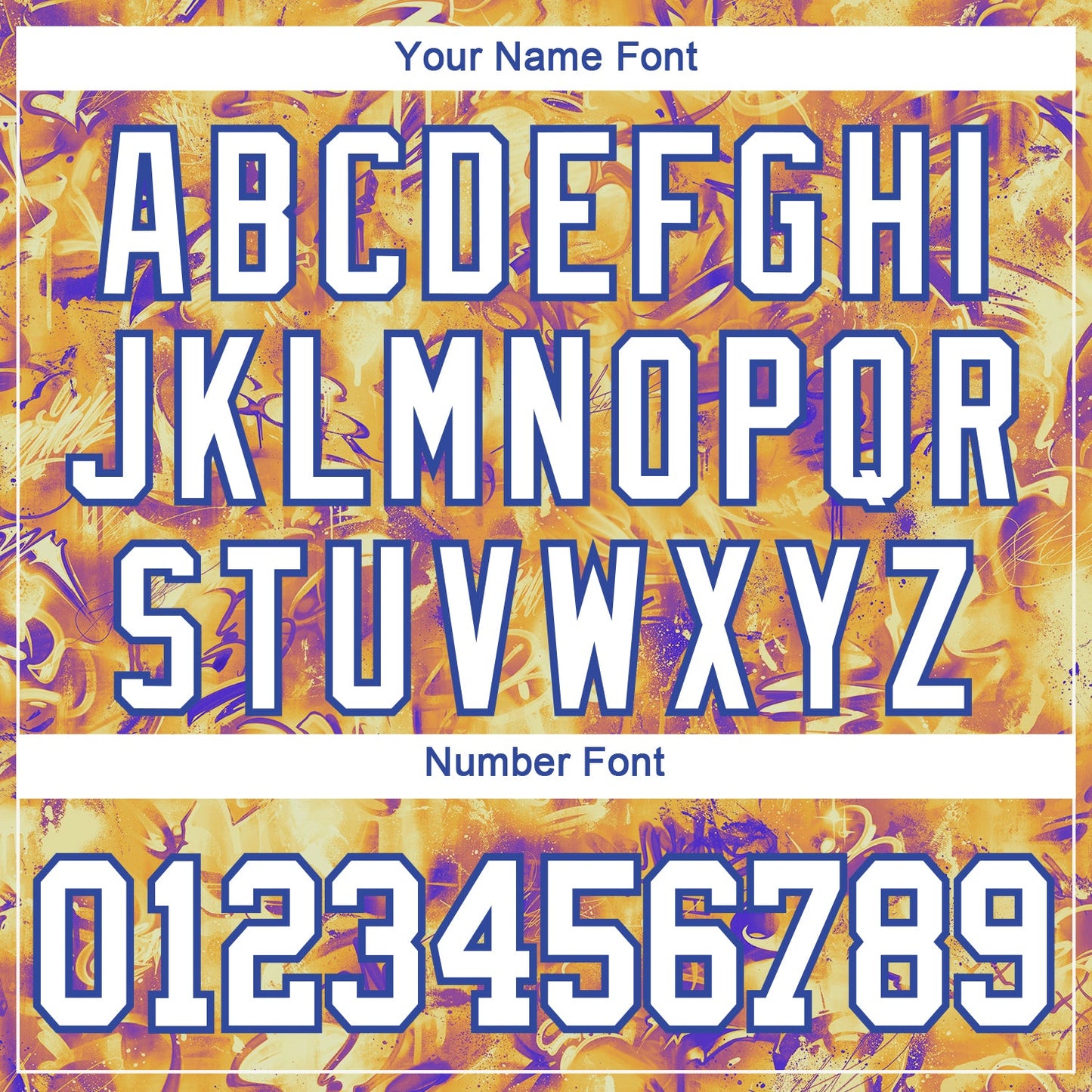 Custom Scratch Graffiti Pattern White-Royal 3D Authentic Baseball Jersey - Sky-Custom