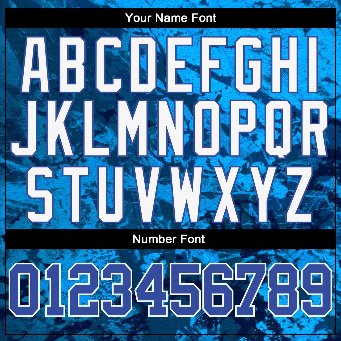 Custom Graffiti Pattern Royal-White 3D Authentic Baseball Jersey - Sky-Custom