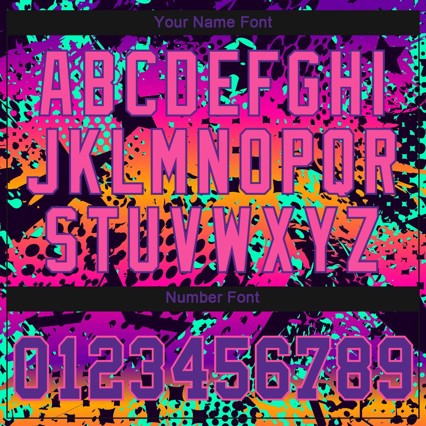 Custom Graffiti Pattern Purple-Pink 3D Authentic Baseball Jersey - Sky-Custom