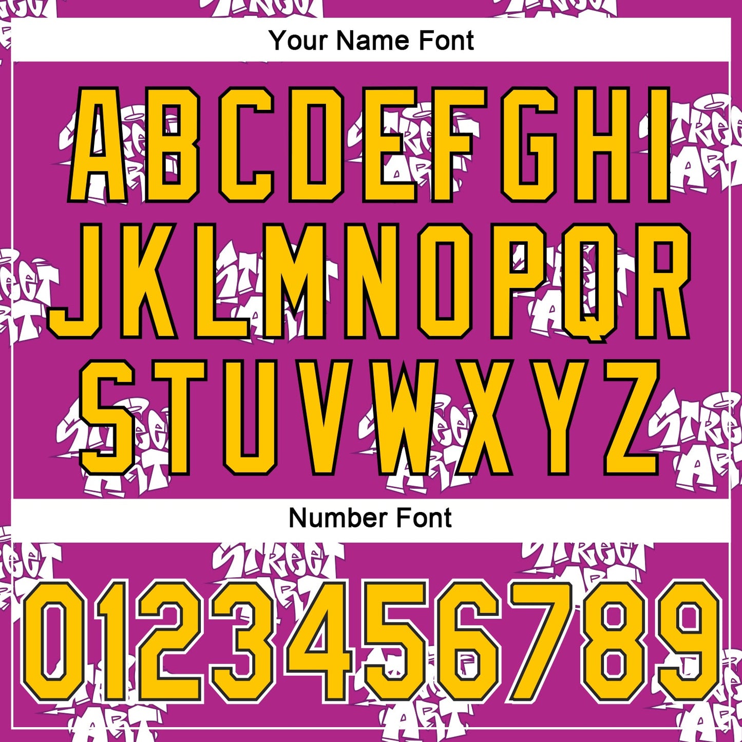 Custom Graffiti Pattern Gold-Black 3D Authentic Baseball Jersey - Sky-Custom