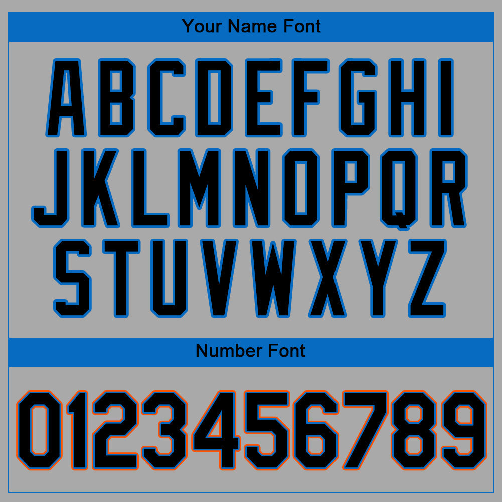 Custom Gray Black-Light Blue Authentic Baseball Jersey - Sky-Custom