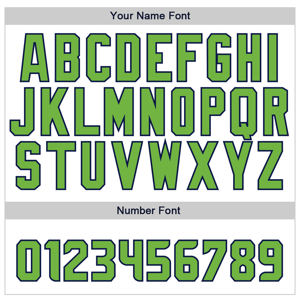 Custom Gray Neon Green-Navy Authentic Baseball Jersey - Sky-Custom