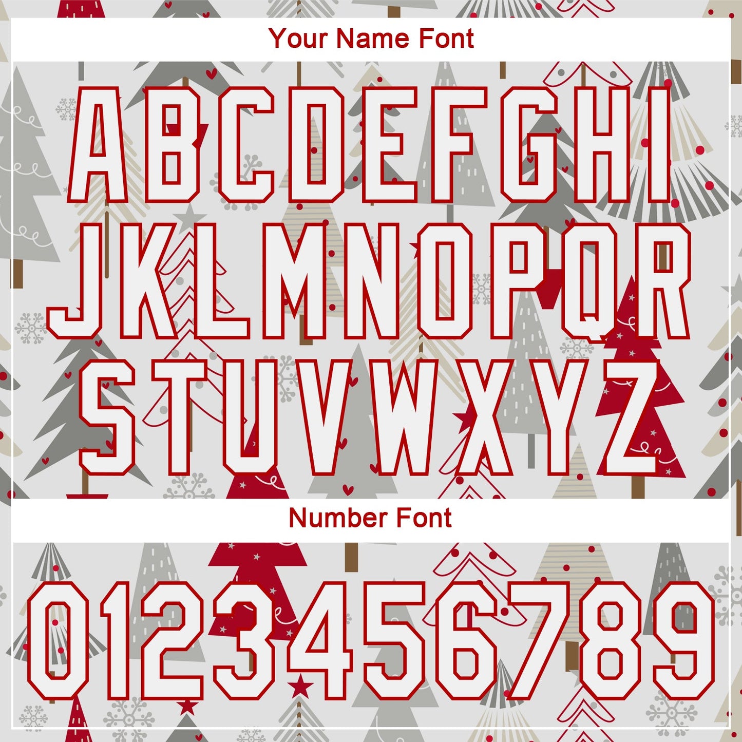 Custom Gray White-Red Christmas 3D Authentic Baseball Jersey - Sky-Custom