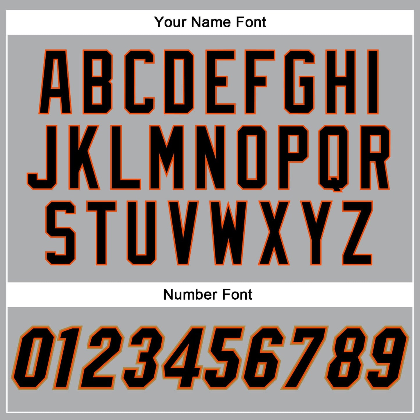 Custom Gray Black-Orange Authentic Baseball Jersey - Sky-Custom