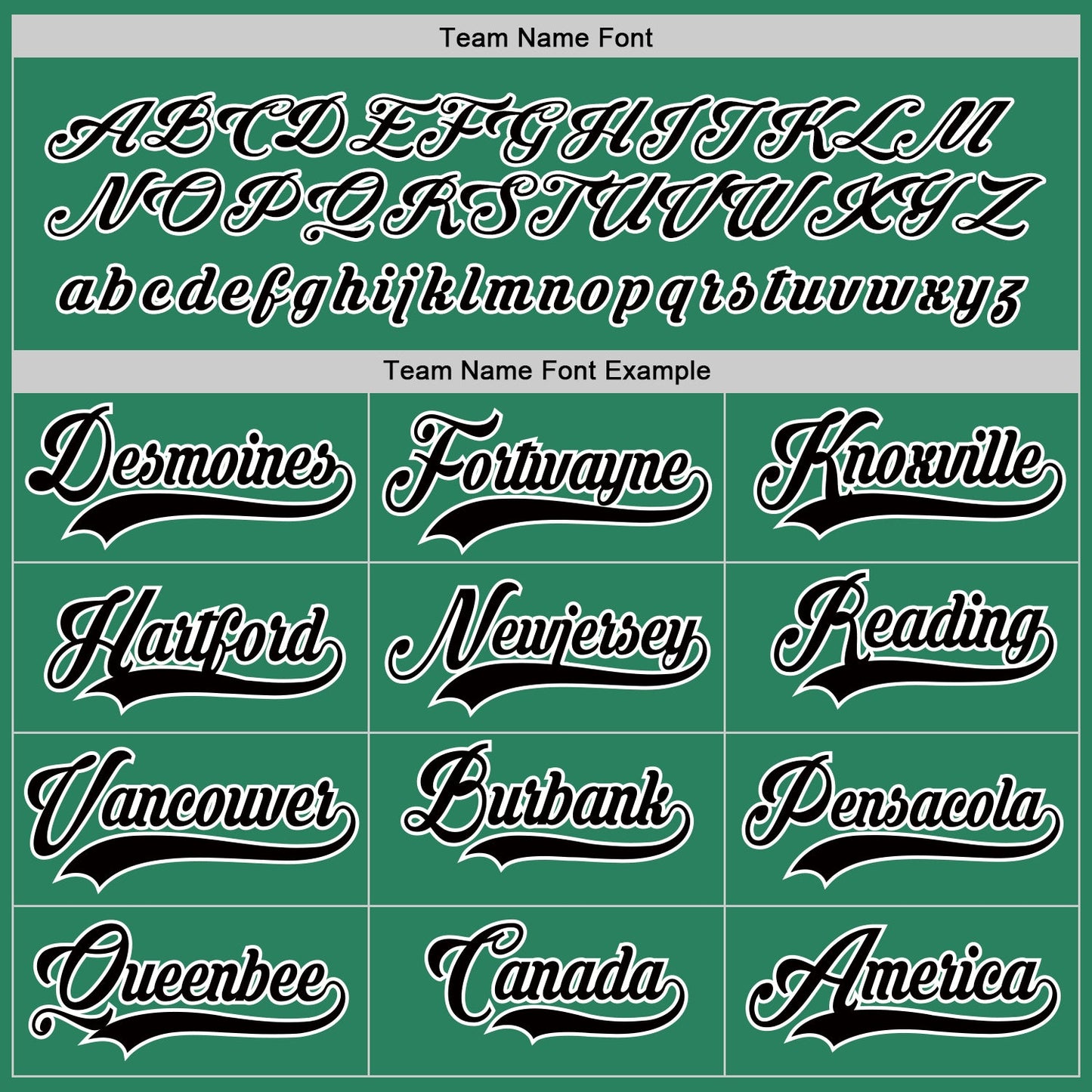 Custom Kelly Green Black-White Hockey Jersey - Sky-Custom