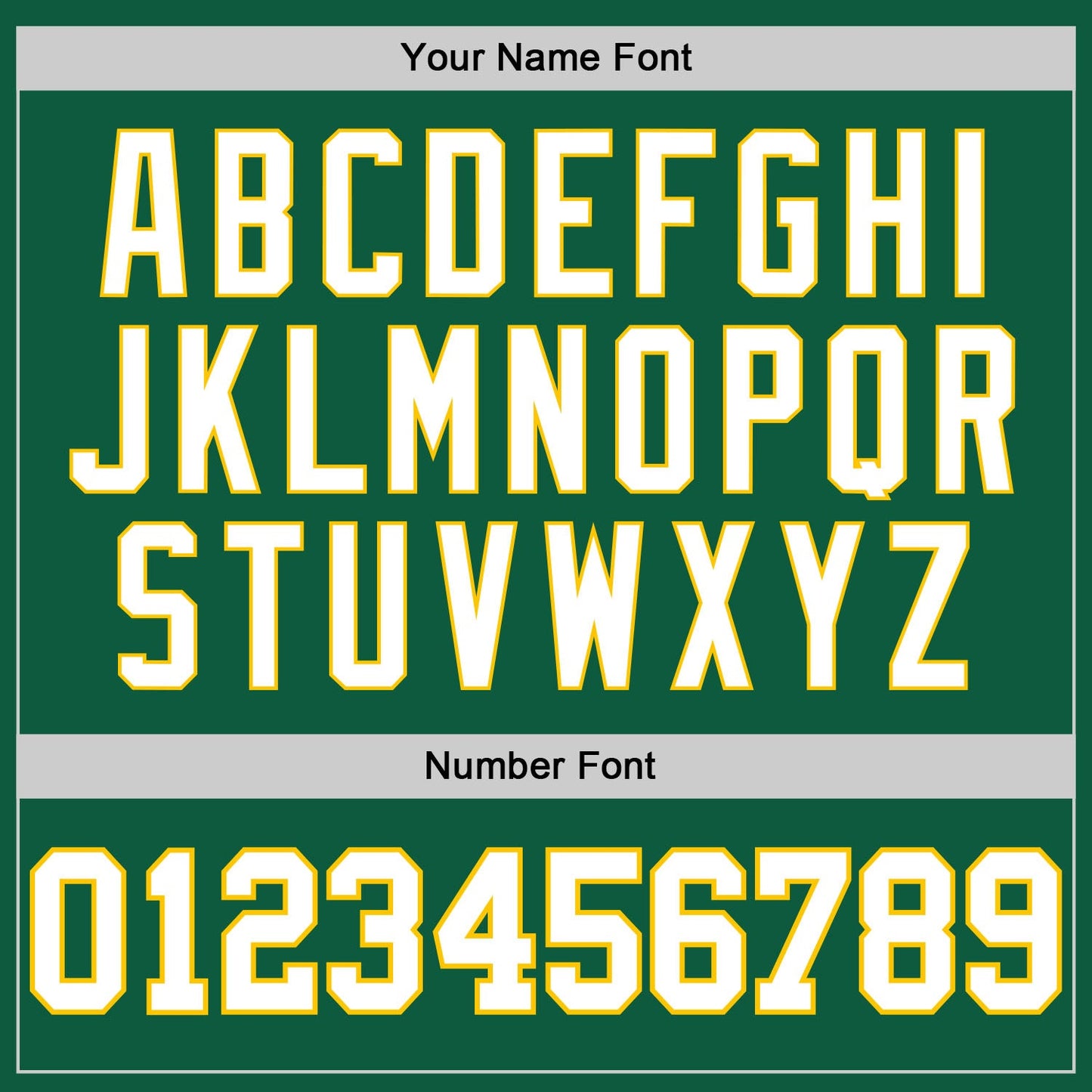 Custom Kelly Green White-Gold Authentic Baseball Jersey - Sky-Custom