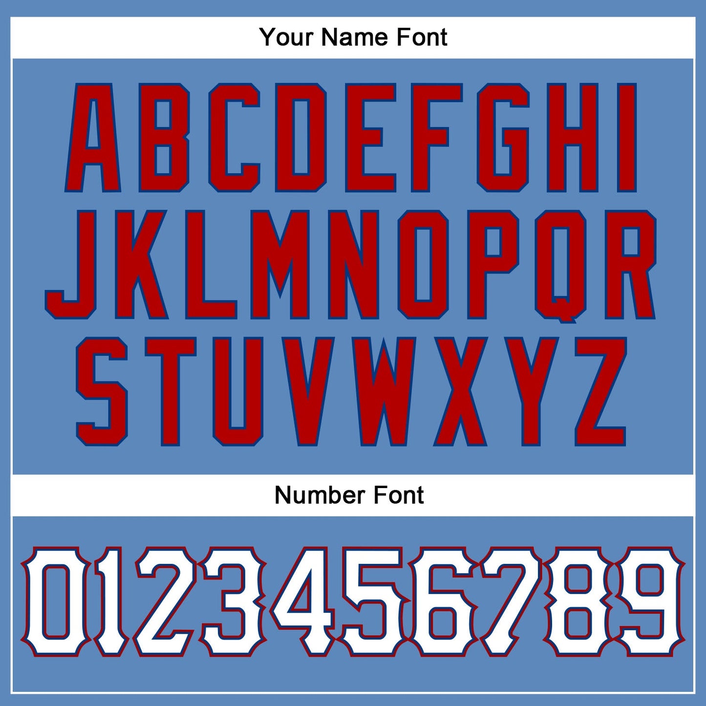 Custom Light Blue White-Red Authentic Baseball Jersey - Sky-Custom