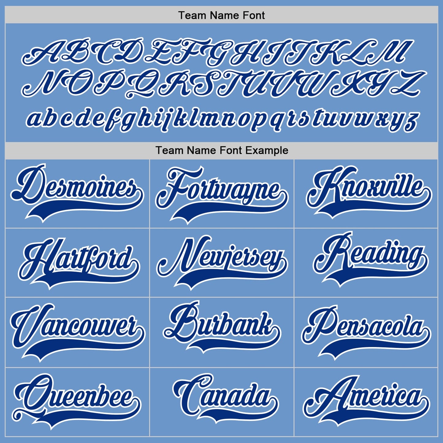 Custom Light Blue Royal-White Hockey Jersey - Sky-Custom