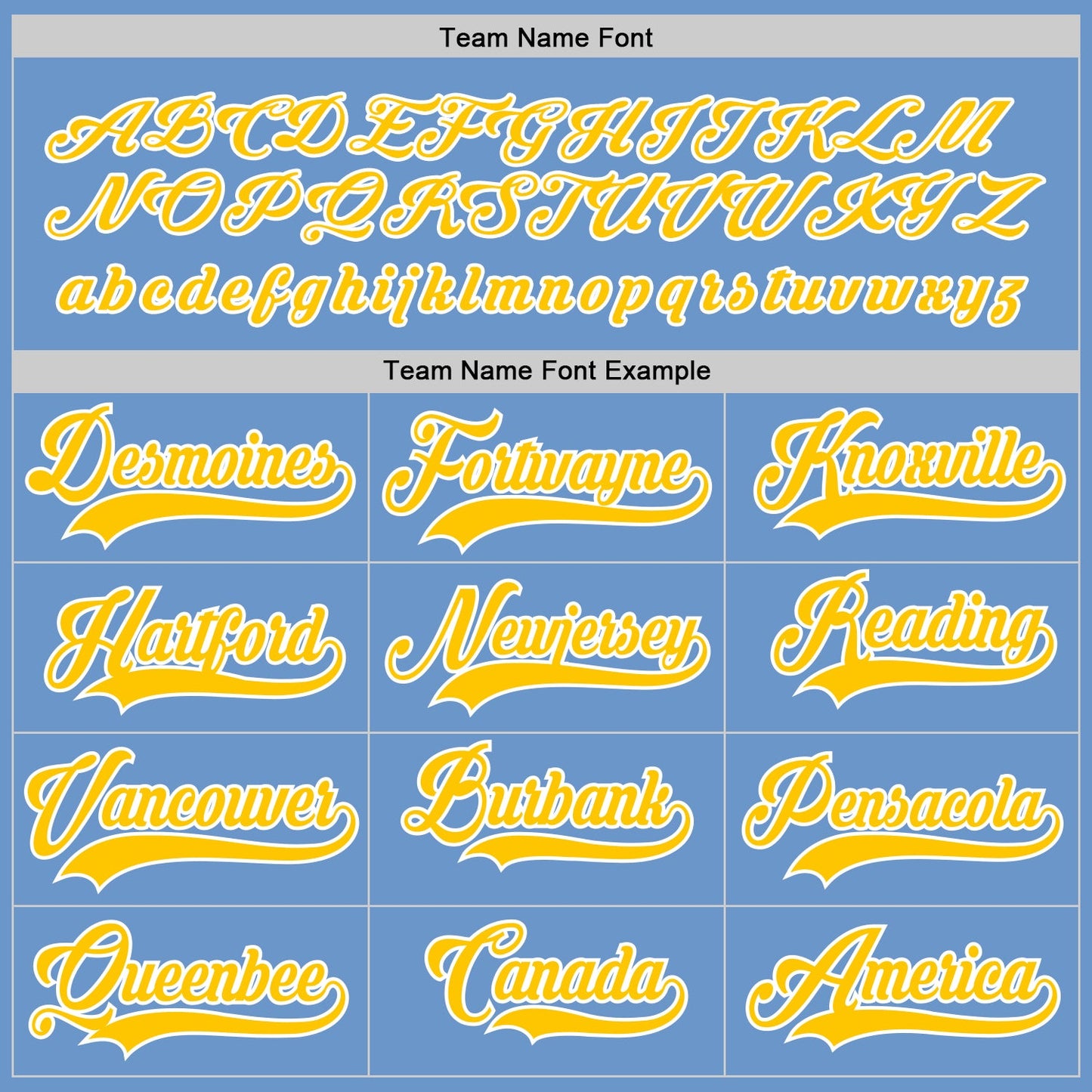 Custom Light Blue Gold-White Hockey Jersey - Sky-Custom