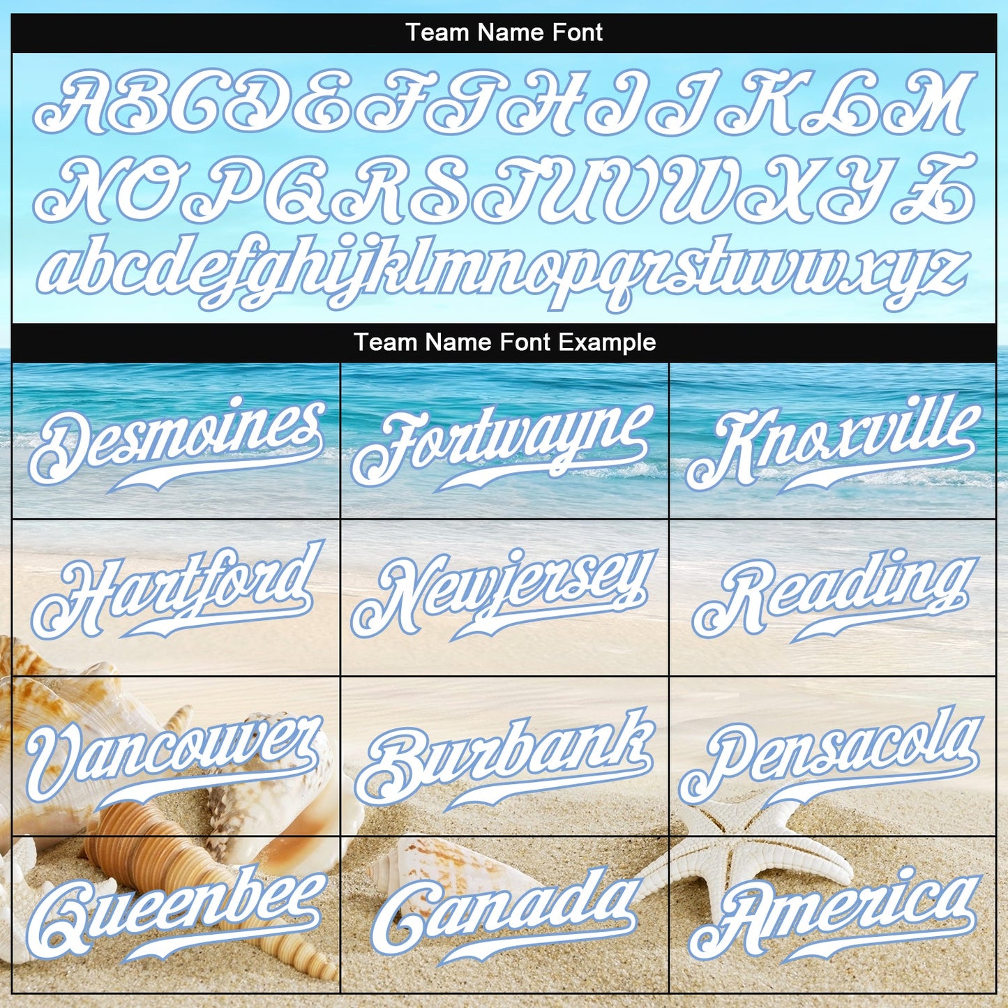 Custom Light Blue White-Light Blue 3D Pattern Design Beach Authentic Baseball Jersey - Sky-Custom