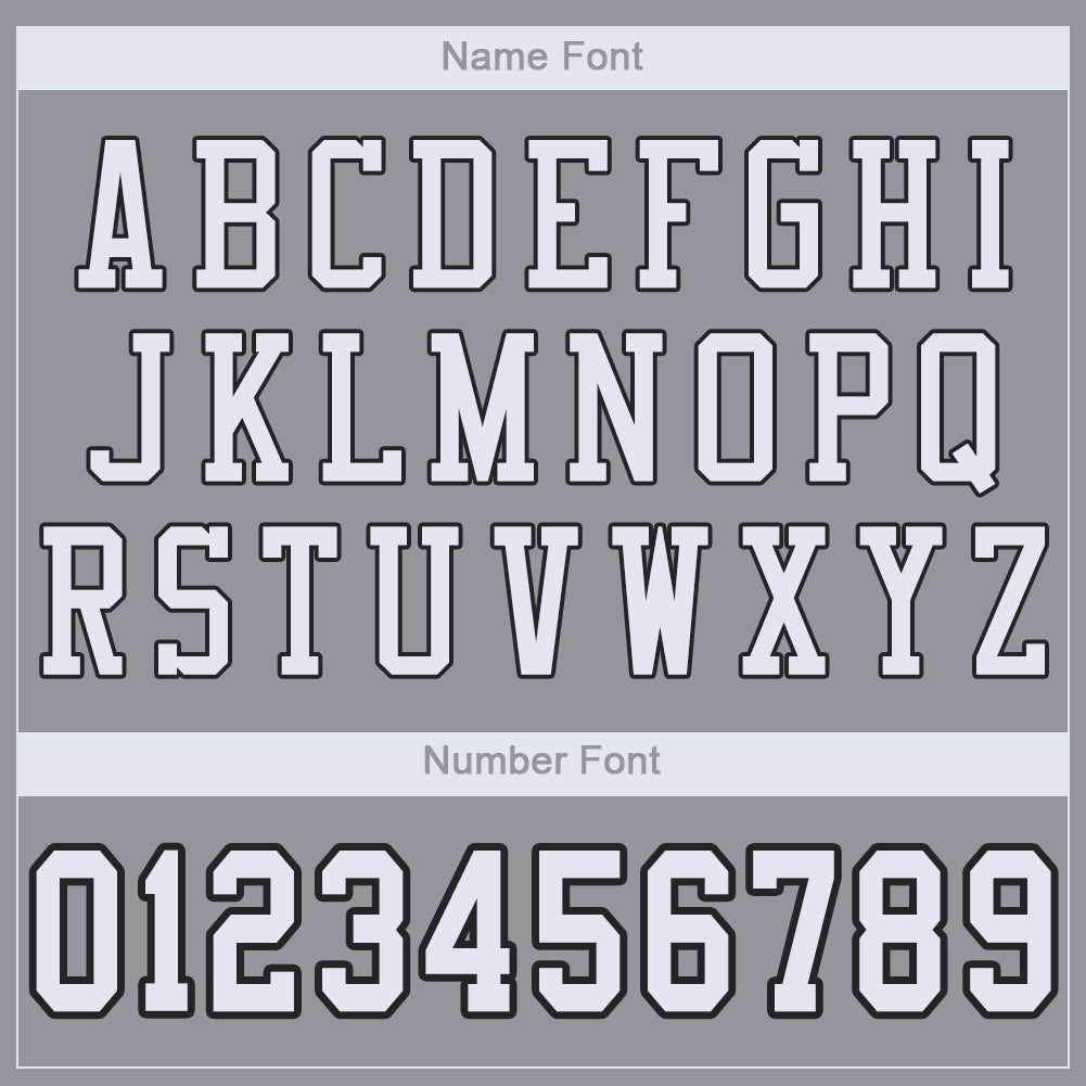 Custom Light Gray White-Black Mesh Authentic Football Jersey - Sky-Custom