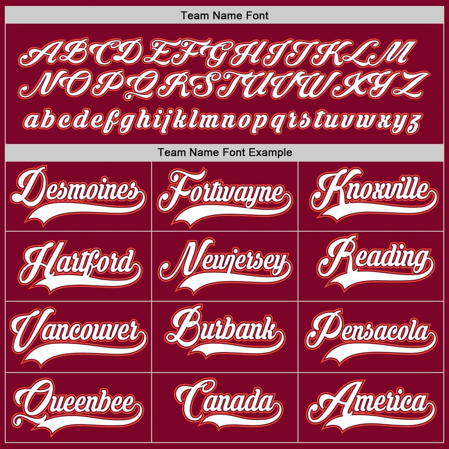 Custom Maroon White-Orange Hockey Jersey - Sky-Custom