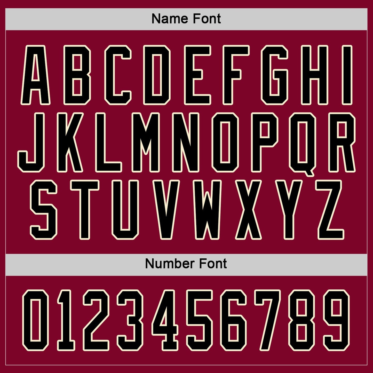 Custom Maroon Black-Cream Hockey Jersey - Sky-Custom