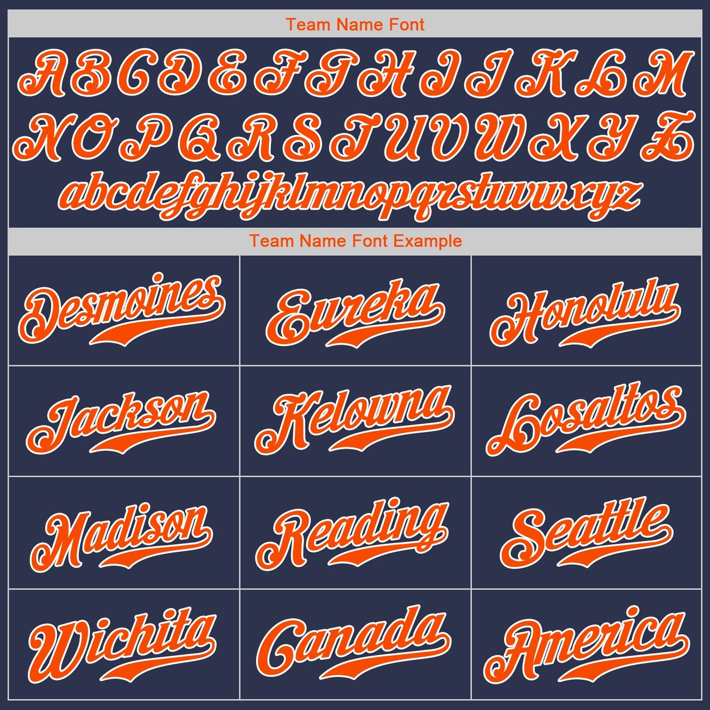 Custom Navy Orange-White Authentic Baseball Jersey - Sky-Custom