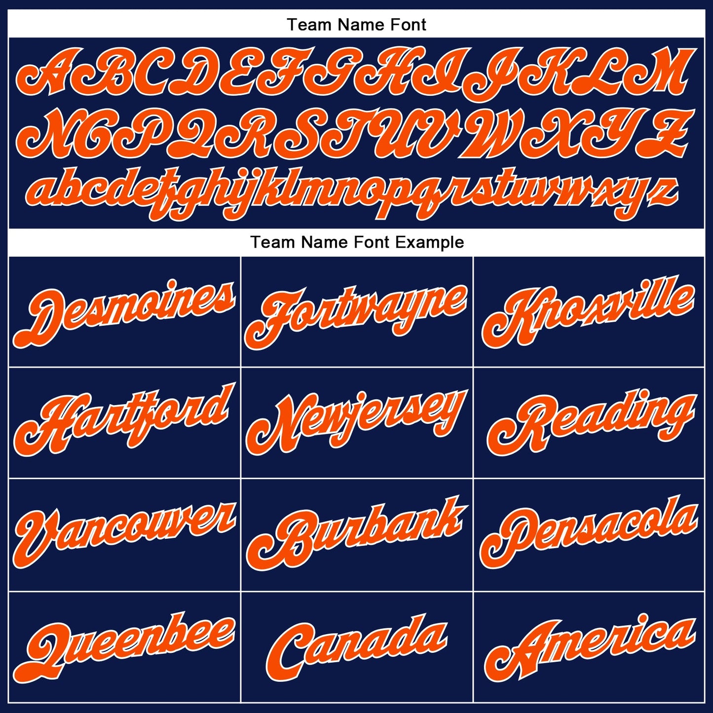Custom Navy Orange-White Authentic Baseball Jersey - Sky-Custom