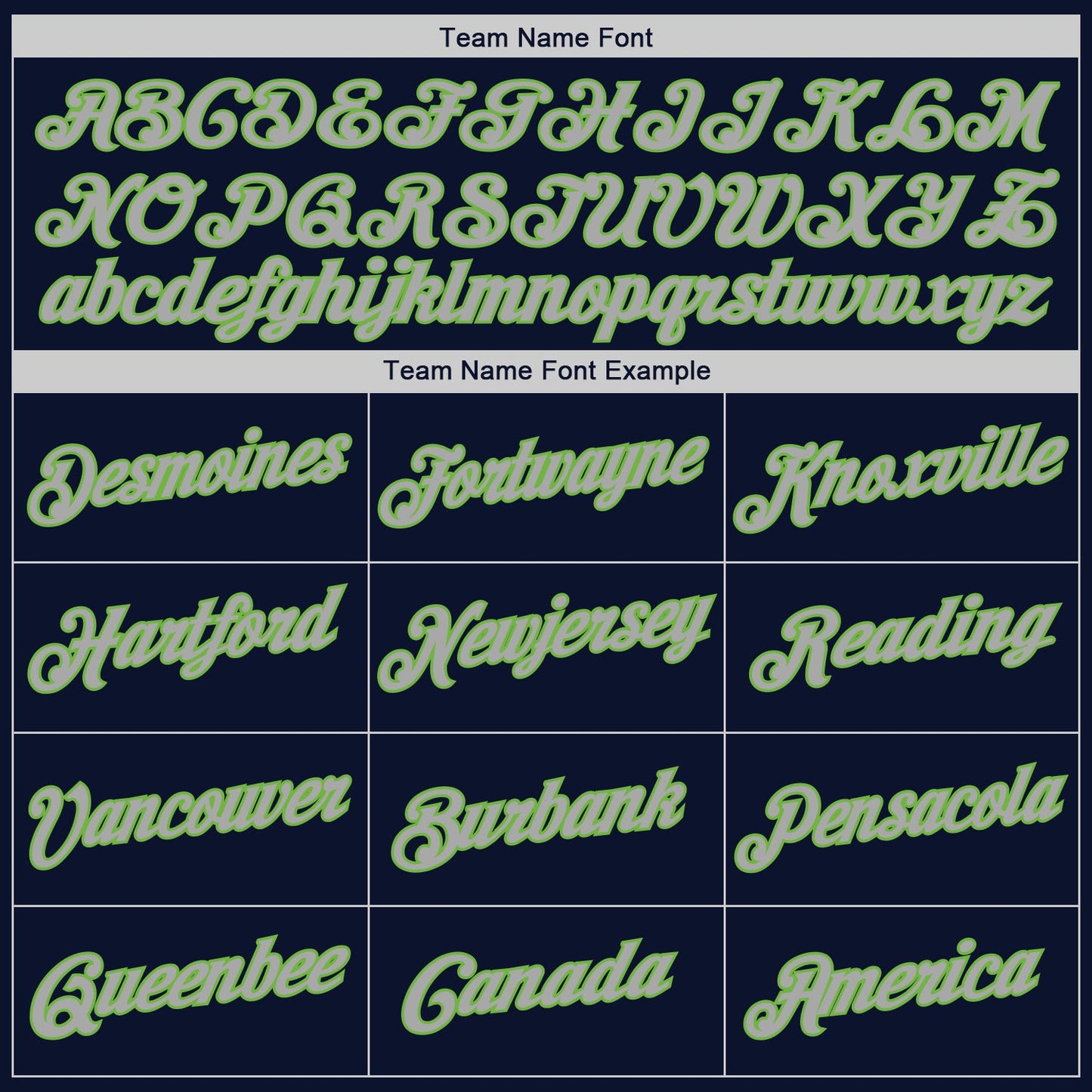 Custom Navy Gray-Neon Green Authentic Baseball Jersey Jersey - Sky-Custom