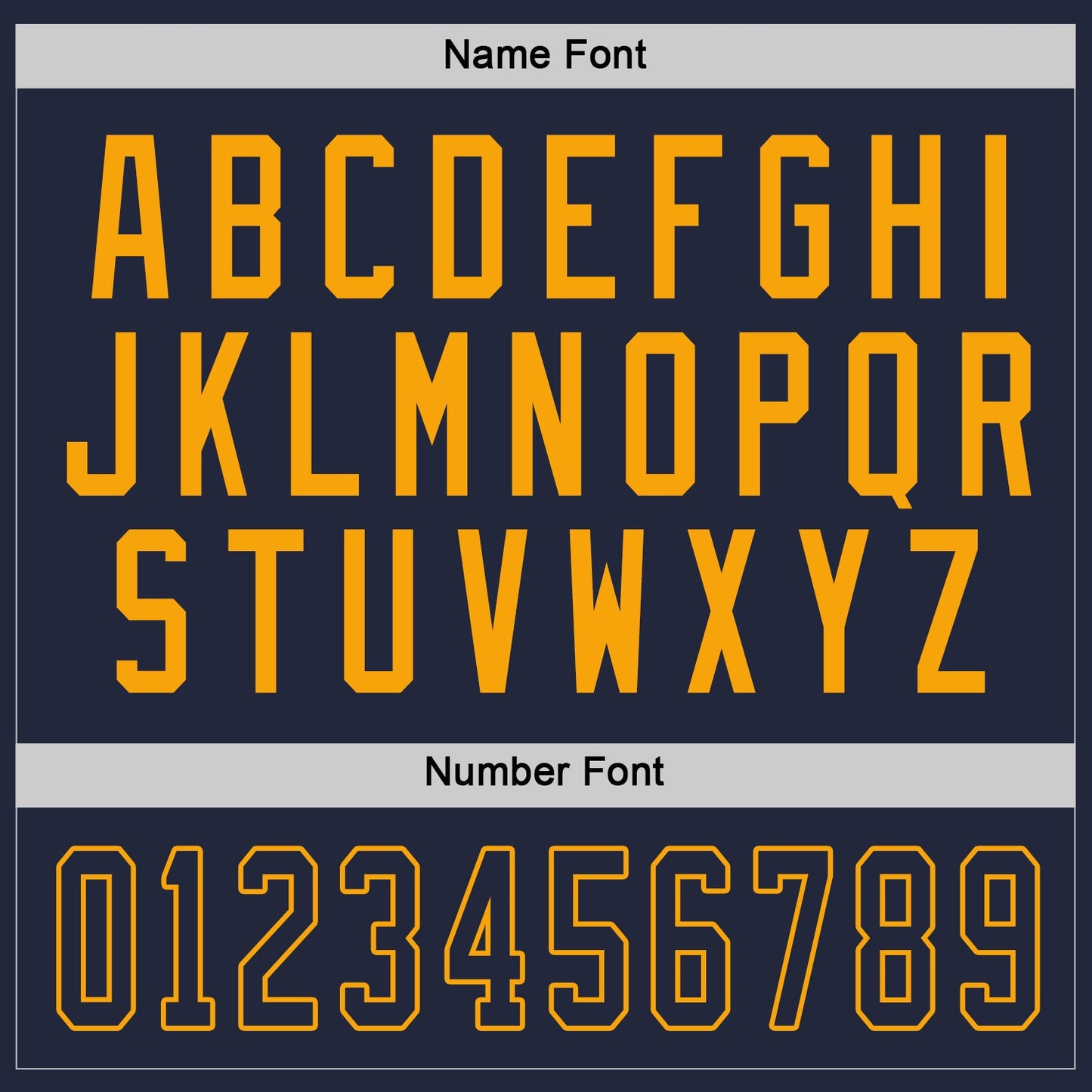 Custom Navy Navy-Gold Hockey Jersey - Sky-Custom